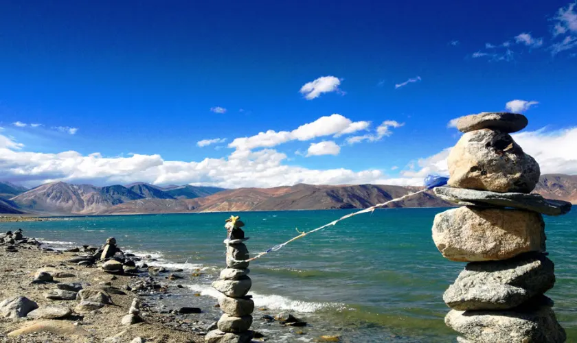 Leh Sangam Khardong la pass Pangong lake